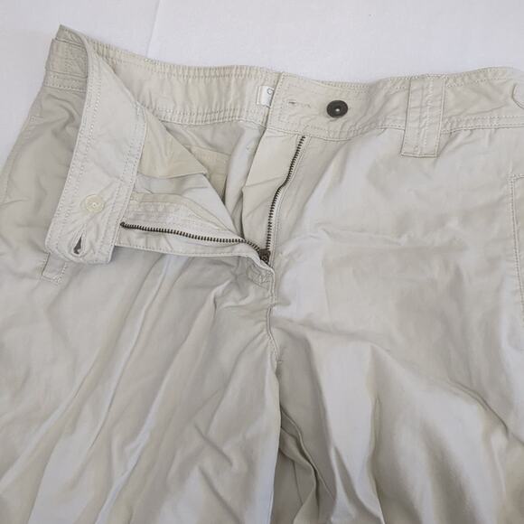Christopher & Banks Cream Capris Relaxed Fit size 10 - Picture 3 of 4